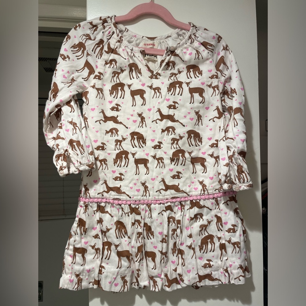 Deer dress 5T